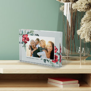 Holiday Blossoms Photo Block