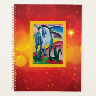 Holiday Blue Horse   Planner