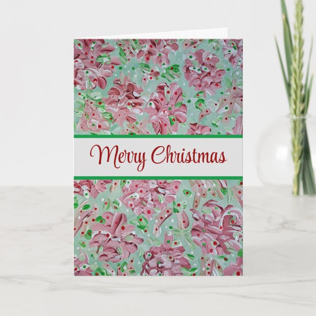 Holiday Bonanza Custom Card with Photo (Front)