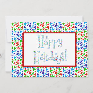Holiday Boomerangs Invitation