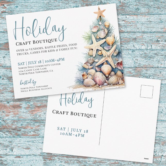 Holiday Boutique Market Postcard (Holiday Boutique Market )
