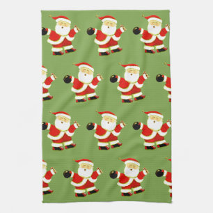 Holiday Bowl Tea Towel