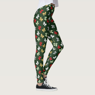 Holiday Bows Leggings