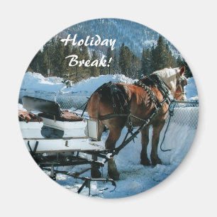 Holiday  Break Magnet