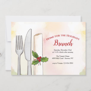 Holiday Brunch Invitation