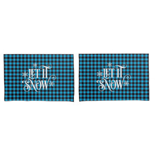 Holiday Buffalo Plaid Pillowcase Pair