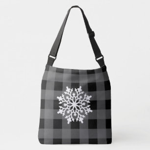 Holiday Buffalo Plaid Tote Bag