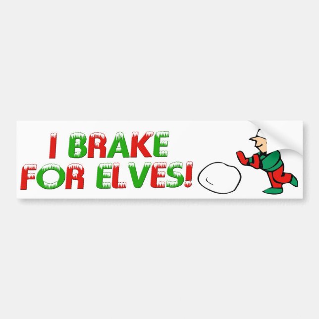 Holiday Bumper Sticker (Front)