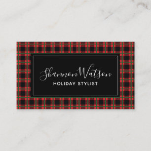 Holiday Business Card Template