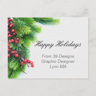 Holiday Business Postcards