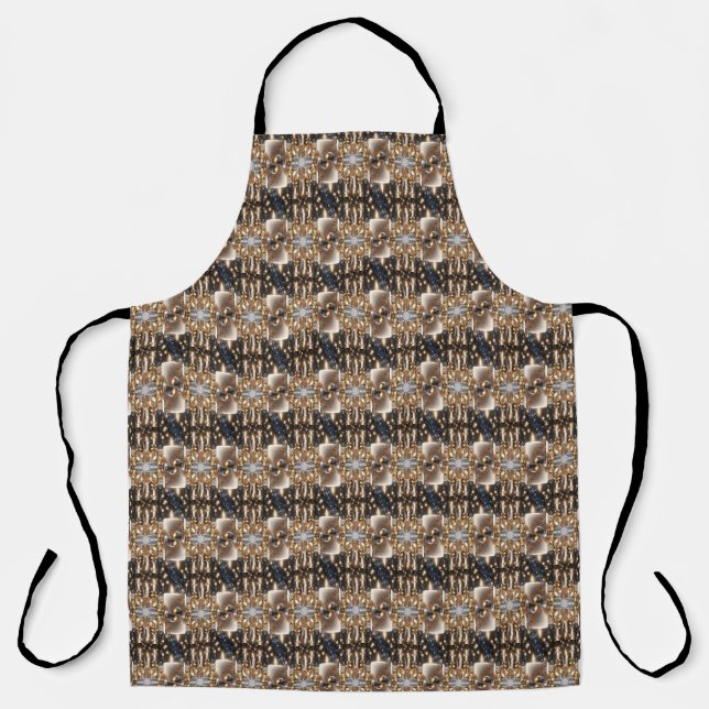 Holiday Candles Apron (Front)