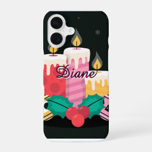 Holiday Candles  iPhone 16 Case