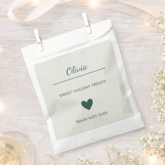 Holiday Candy Gift Bag, Elegant Cookie Packaging Favour Bags