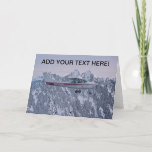 Holiday Card - Airplane