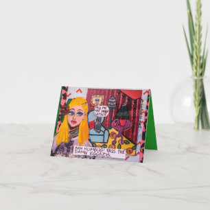 Holiday card BAH HUMBUG