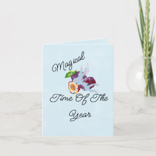 Holiday Card Christmas : Magical Time Of The Year