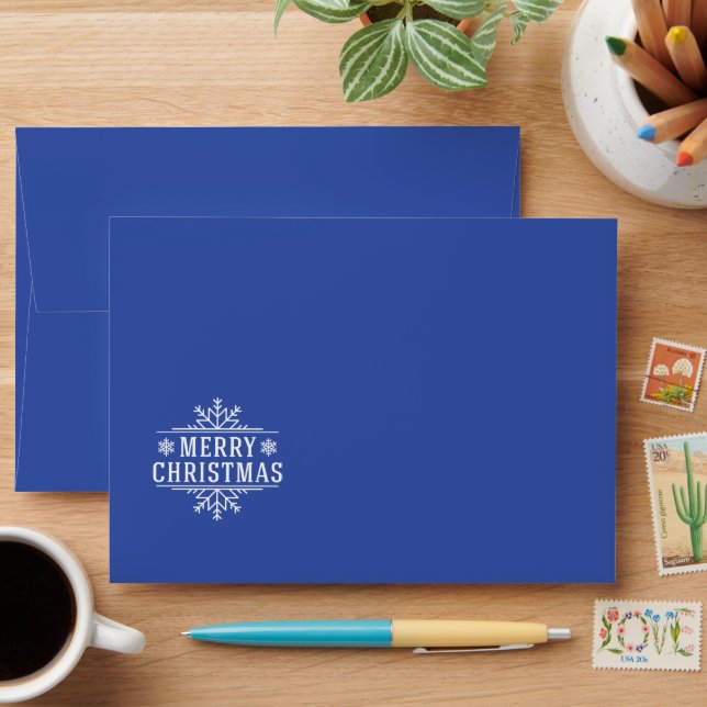 Holiday Card Envelope (Desk)
