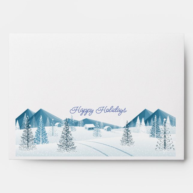 Holiday Card Envelope (Front)