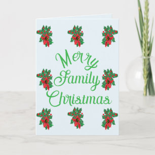 Holiday Card : Family Christmas