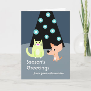 Holiday Card from Veterinarian