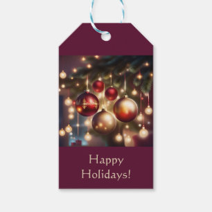 Holiday Card Gift Tags