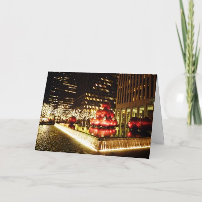 Holiday Card - Holiday Lights - New York (Front)