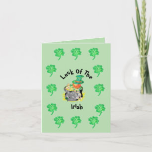 Holiday Card : Luck Of The Irish