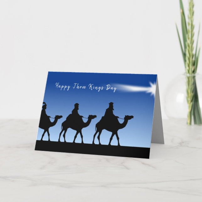 Holiday Card Three Wise Men Epiphany (Front)