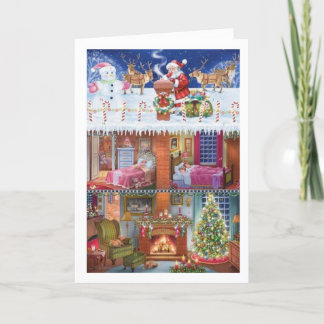 Holiday card to send warm wishes