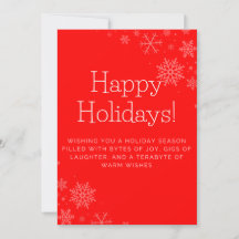 Holiday Cards for Your Technology Friends