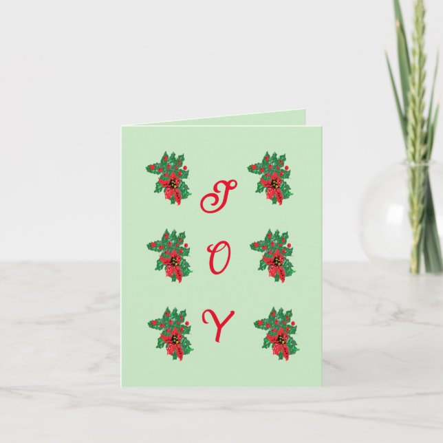 Holiday Cards : Joy Of Christmas (Front)