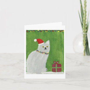 Holiday Cat Card