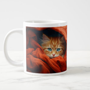 Holiday Cat Large Coffee Mug