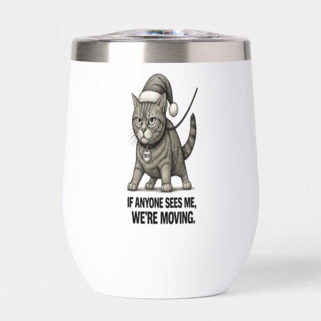 Holiday Cat “We’re Moving" (Front)