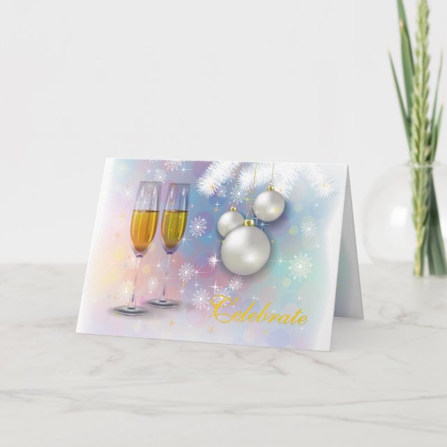 Holiday Celebration Card (Front)