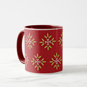 Holiday Celebration Pattern Mug