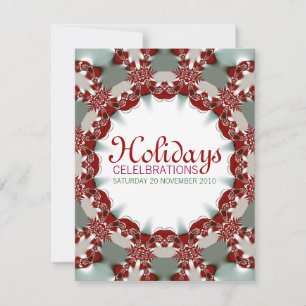 Holiday Celebrations custom Invitations