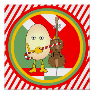 Holiday Cello  Poster