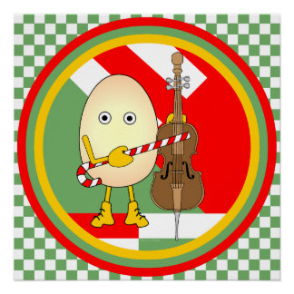 Holiday Cello  Poster