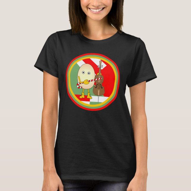 Holiday Cello  T-Shirt (Front)
