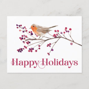 Holiday Change of Address New Address Announcement Postcard