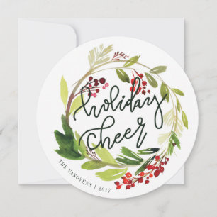 HOLIDAY CHEER CARD