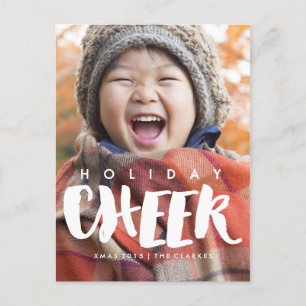 HOLIDAY CHEER   Christmas Handwritten Script