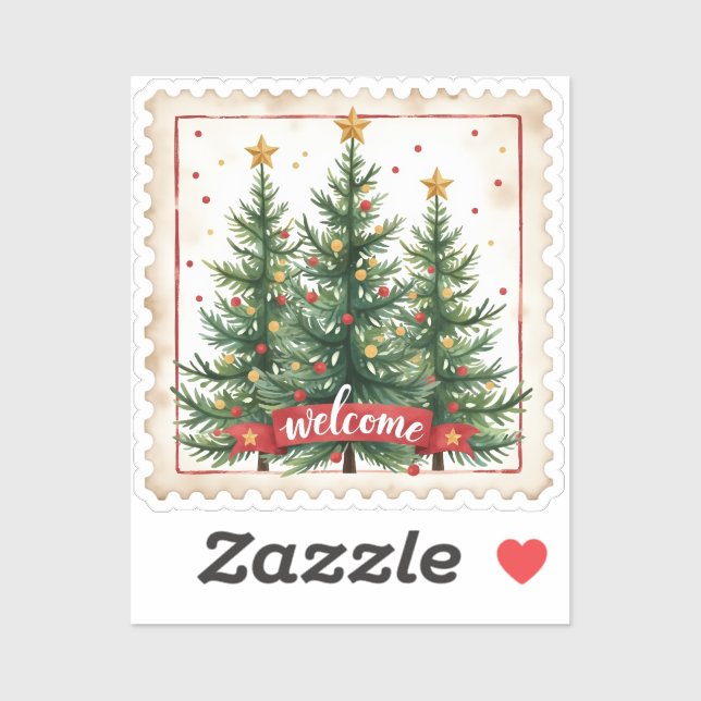 Holiday Cheer Christmas Stamp (Sheet)
