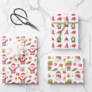 Holiday Cheer Christmas Wrapping Paper Sheet