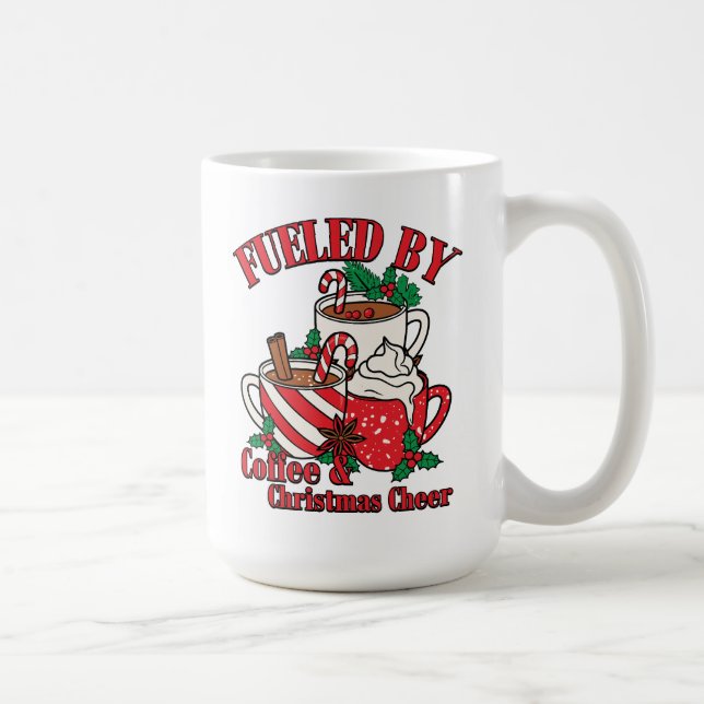Holiday Cheer Depicted in Christmas Coffee Cups (Right)