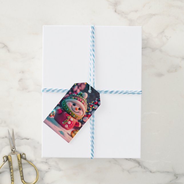 Holiday Cheer Gift Tags (With Twine)