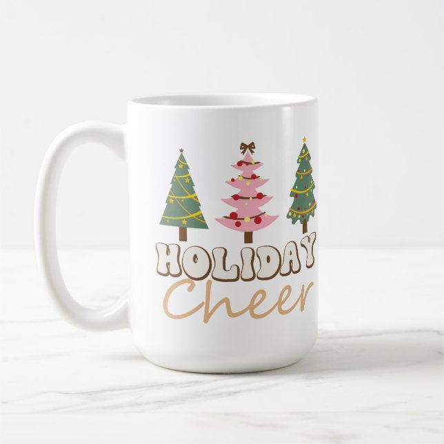 Holiday Cheer Mug – Perfect Festive Gift (Left)