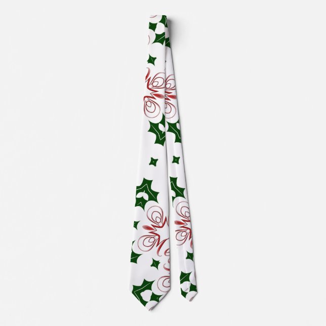 Holiday Cheer Pattern 1122215258 Tie (Front)