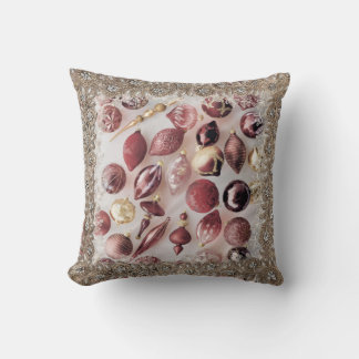 Holiday Cheer Pink Cushion